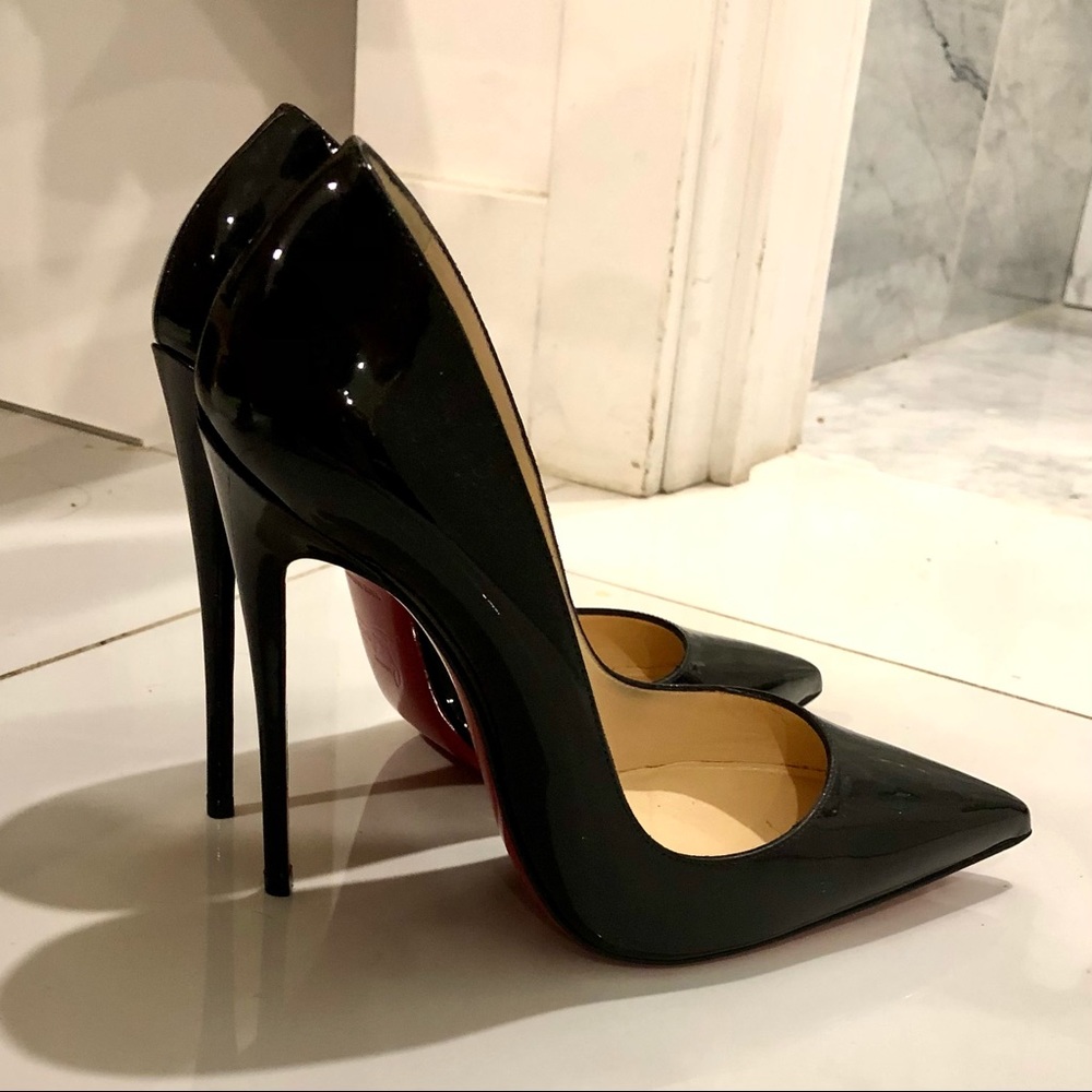 Louboutin So Kate Black Patent